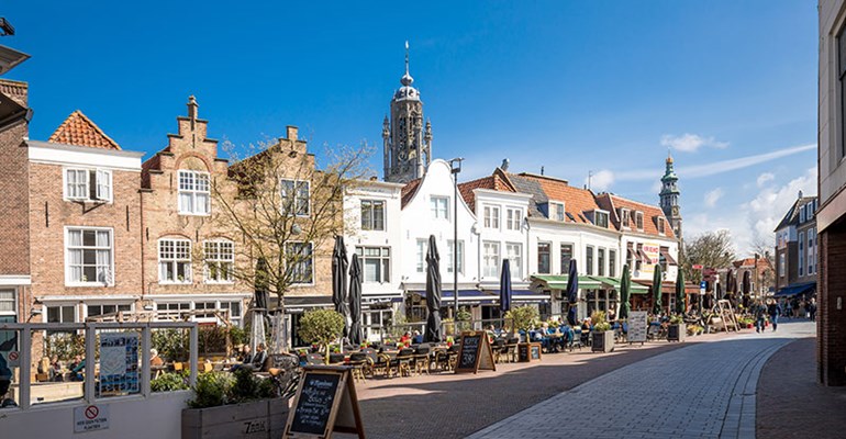 Terrasjes in Middelburg